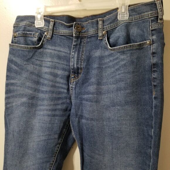 Seven7 Slim Straight Denim Jeans Med Wash Men's 36 - Picture 6 of 7